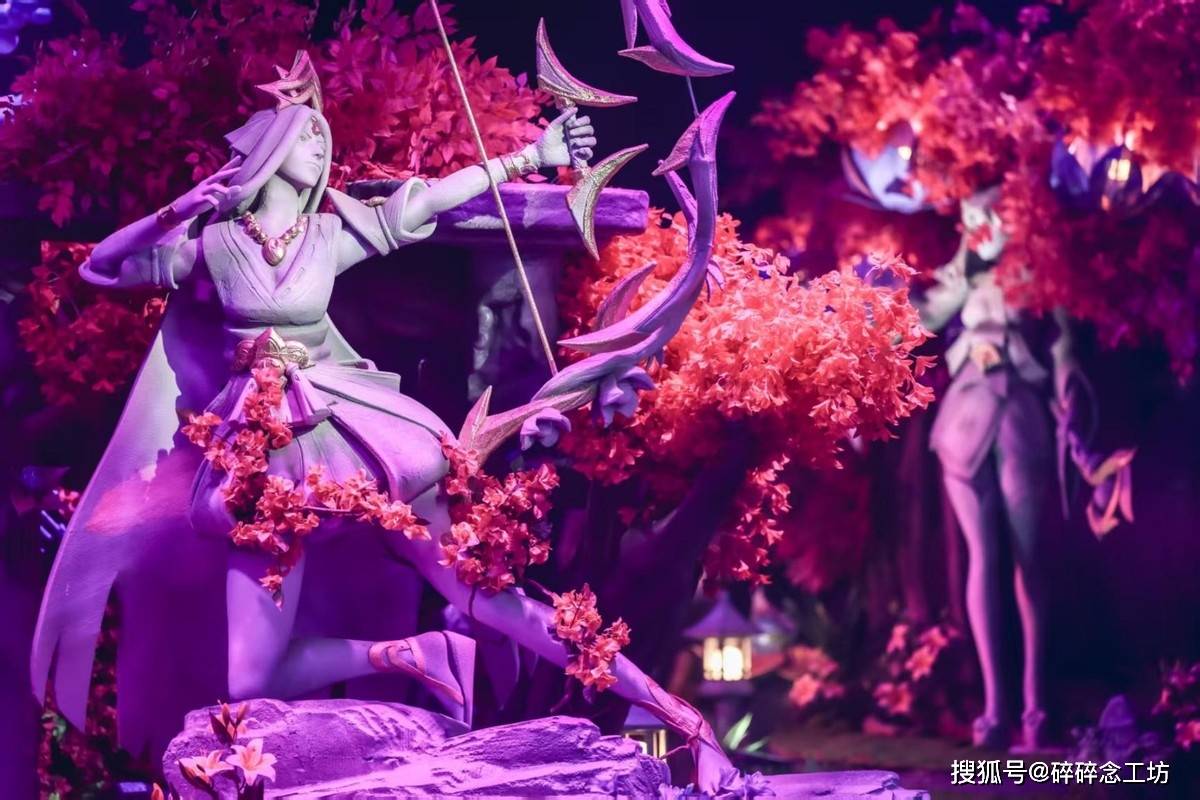 LOL生日会牌面，各女神COSER亲临现场！