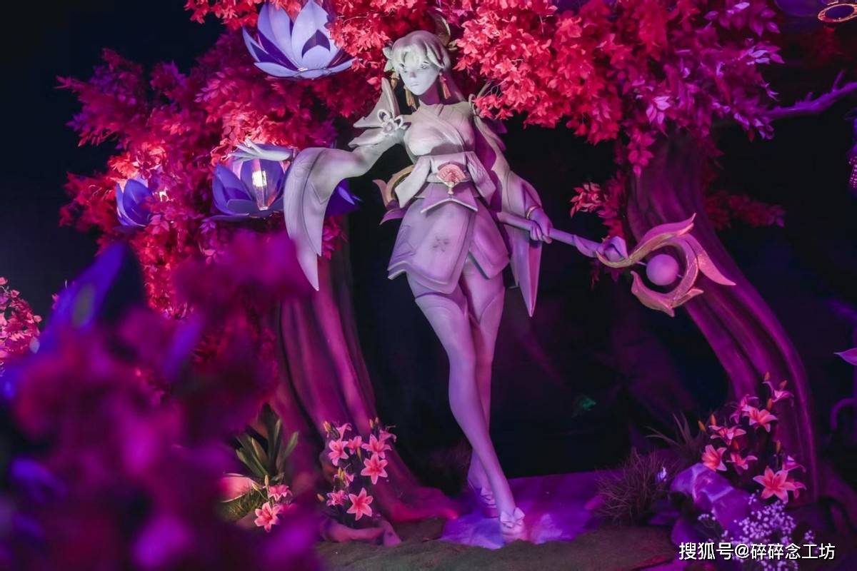 LOL生日会牌面，各女神COSER亲临现场！