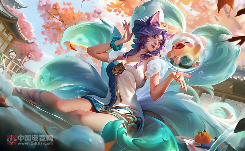 "九尾必须Q弹！"LOL插画师Terence CANTAL曝光 神话幻想 阿狸皮肤原画特效细节