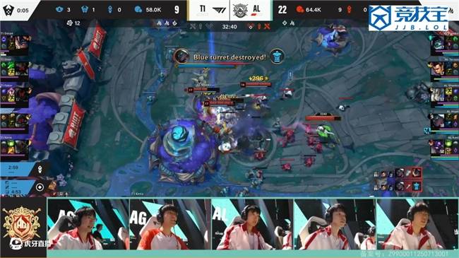 LOL-电竞世界杯:AL全面压制2-0暴打T1晋级决赛
