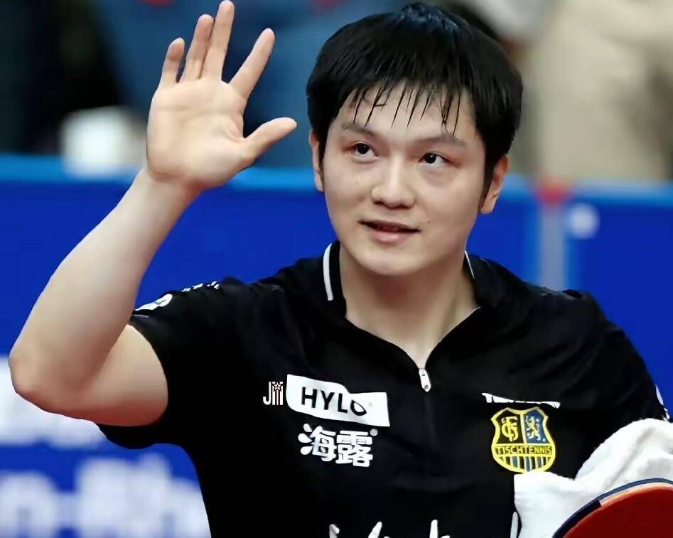 樊振东德国杯首战，4个常见亮眼应援物再现